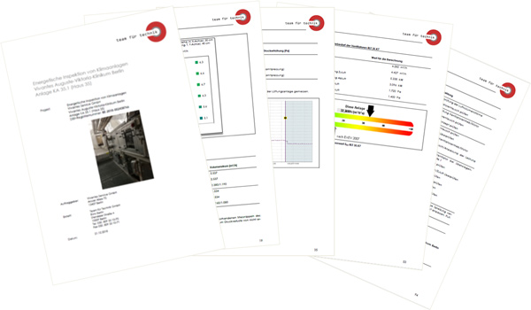 Energetische Inspektion Klimaanlagen - TEAM FÜR TECHNIK GmbH