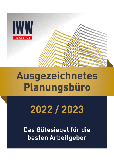 IWW Siegel Ausgezeichnetes Planungsbüro