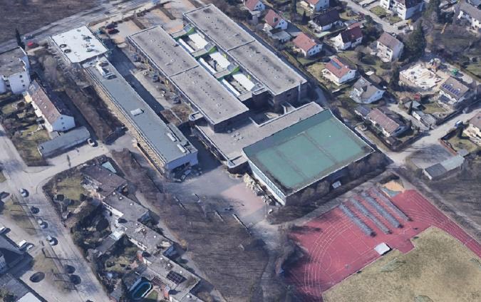 Gymnasium Neubiberg: Generalsanierung der Dreifachturnhalle und Erweiterung um eine vierte Teilhalle