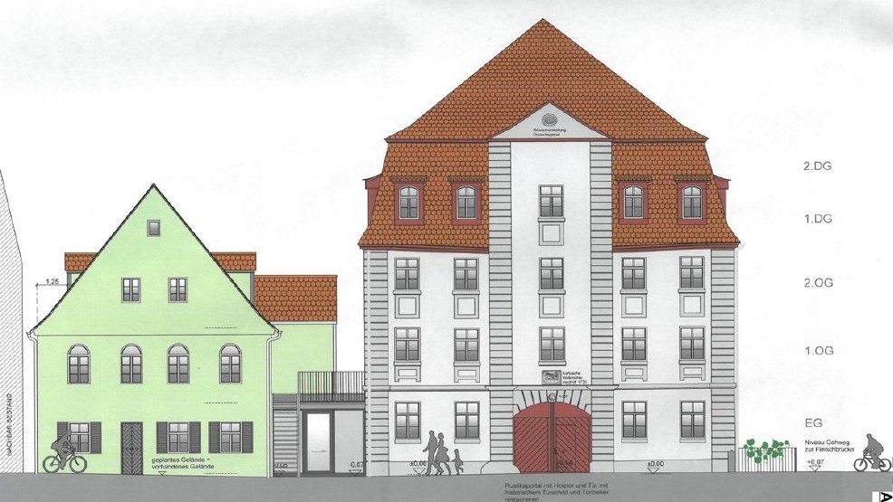 Sanierung und Hotelentwicklung Nürnberger Straße 2-4 in Schwabach