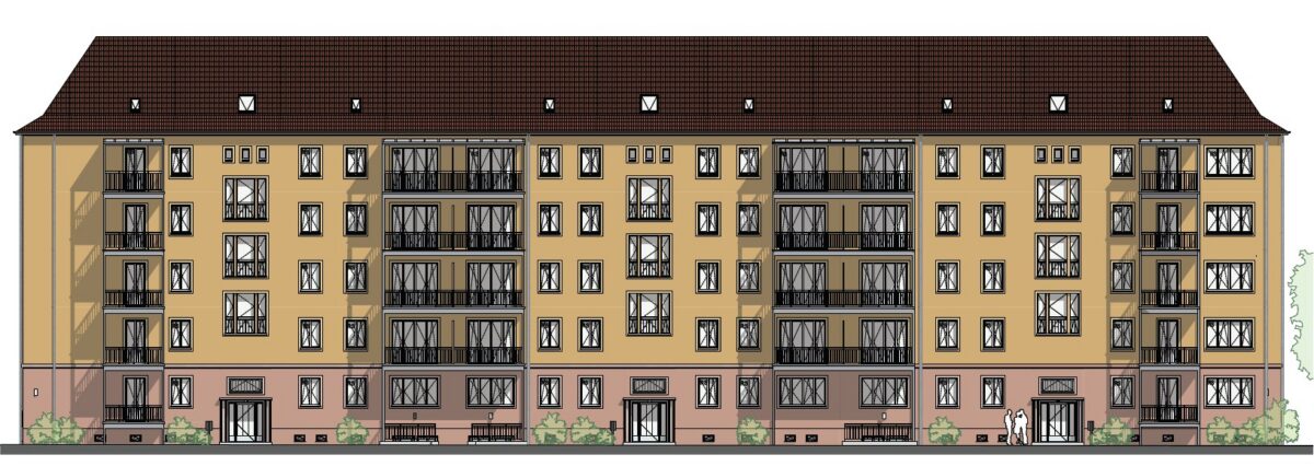 Komplexsanierung Mehrfamilienhaus Kochstraße in Leipzig