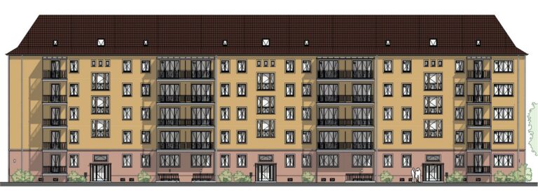 Komplexsanierung Mehrfamilienhaus Kochstraße in Leipzig